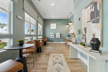luxurious apartments pool gym bikes