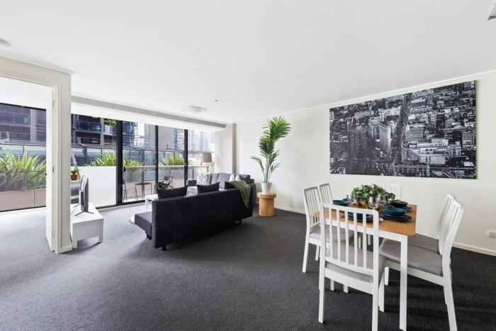 a large 2br apt near crown sleeps 8 free parking