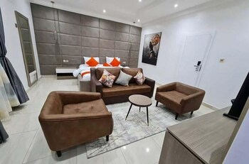 a luxury apartment