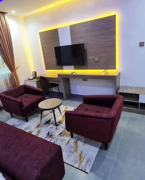 a luxury apartment