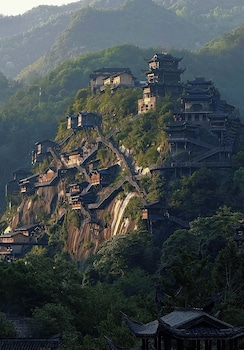 wangxian valley morning wind bandb wangxian valley scenic area