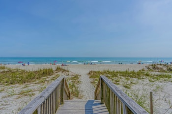 oceanfront stay with private balcony