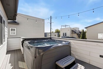 rams roost rooftop hot tub patio and family fun