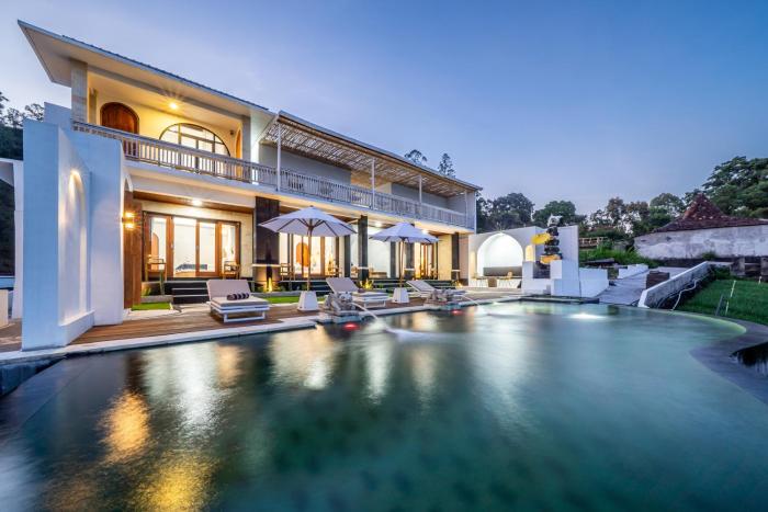 the hanz villa kintamani