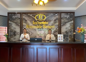 intimate riverside resort