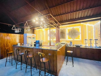intimate riverside resort