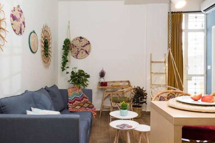 boho chic cozy 2br apt and balcony in mar mikhael
