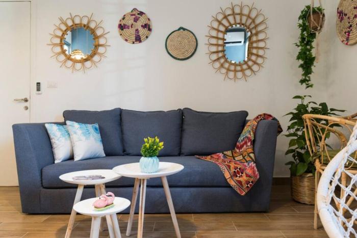 boho chic cozy 2br apt and balcony in mar mikhael