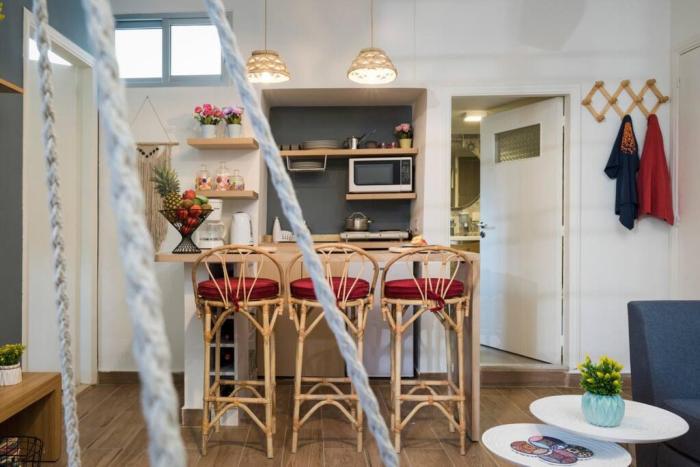 boho chic cozy 2br apt and balcony in mar mikhael