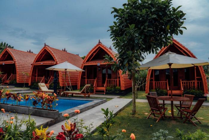 nusa dua huts pondok gajah para by eps