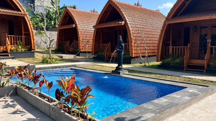 nusa dua huts pondok gajah para by eps