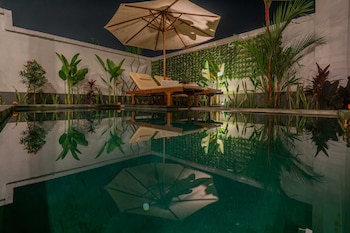 pondok di uma villa