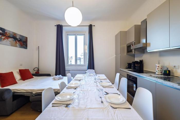 modern 2br 2ba metro access 12min duomo