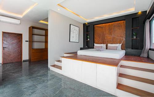 villa mj modern 4br with pool and rooftop