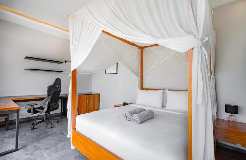 villa mj modern 4br with pool and rooftop