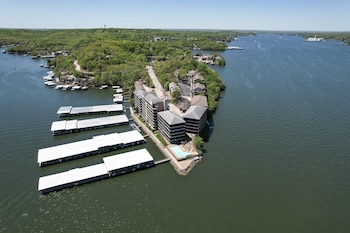 amazing main channel views with screened balcony