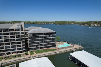 amazing main channel views with screened balcony