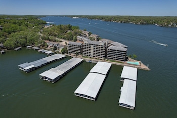 amazing main channel views with screened balcony