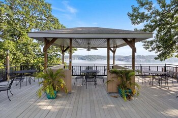 amazing main channel views with screened balcony