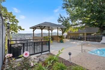 amazing main channel views with screened balcony