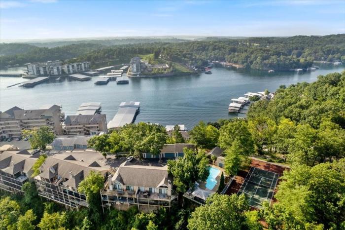 amazing main channel views with screened balcony