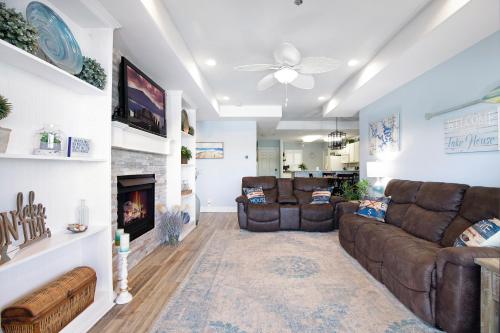 amazing main channel views with screened balcony