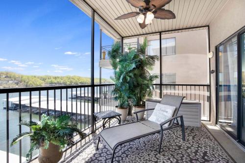 amazing main channel views with screened balcony