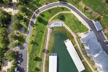 serene lake view and easy access to local delights