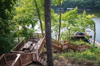 lake cabin and dock a true ozarks experience