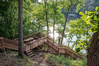 lake cabin and dock a true ozarks experience