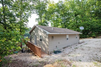 lake cabin and dock a true ozarks experience