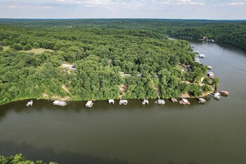 lake cabin and dock a true ozarks experience