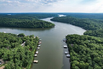 lake cabin and dock a true ozarks experience