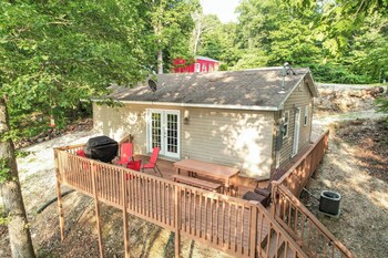 lake cabin and dock a true ozarks experience