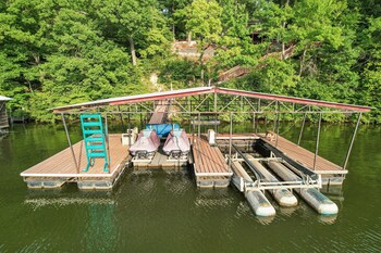 lake cabin and dock a true ozarks experience