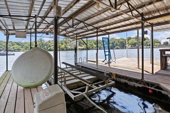 pet friendly a frame w private dock and great lake views