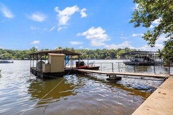 pet friendly a frame w private dock and great lake views