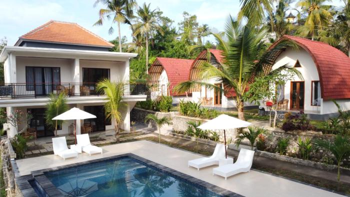 the lebah kelingking villa