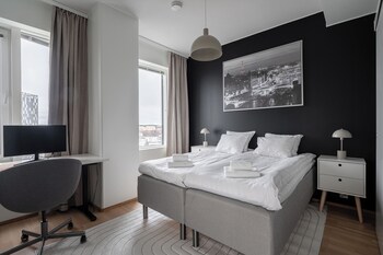 12th floor sauna retreat with views