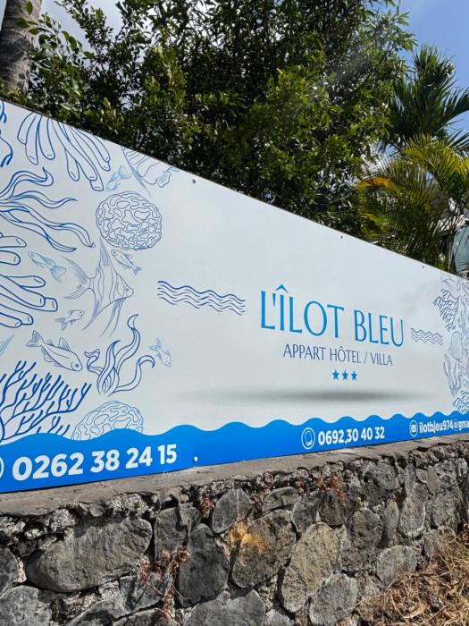 ilot bleu