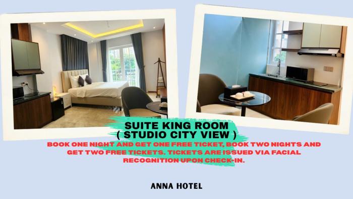 anna hotel free ticket cable car and hon thom water park