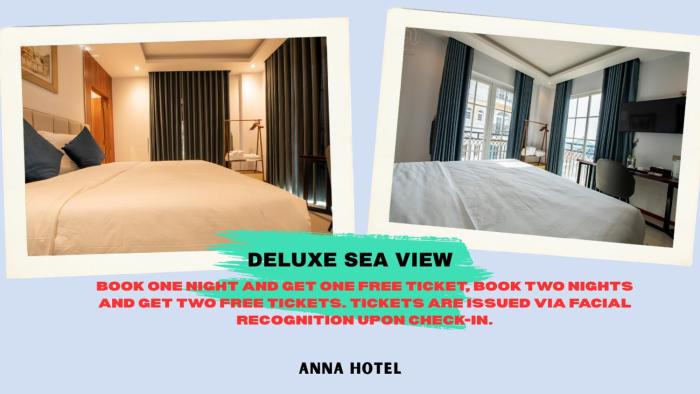 anna hotel free ticket cable car and hon thom water park