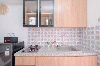 simple look studio at apartment bassura city near mall