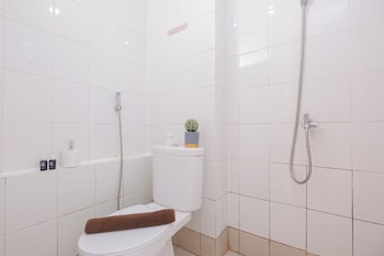 simple look studio at apartment bassura city near mall