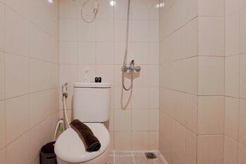 wooden accent 2br at mekarwangi square cibaduyut apartment