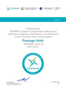 Passage Boutique Hotel,Heydar Aliyev Palace>>Baku,2 star