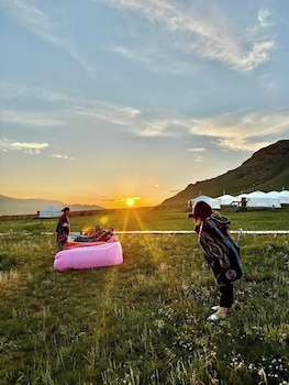 mongol nomadic tourist camp