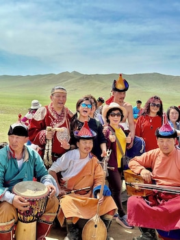 mongol nomadic tourist camp