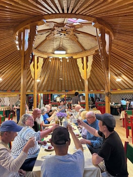 mongol nomadic tourist camp