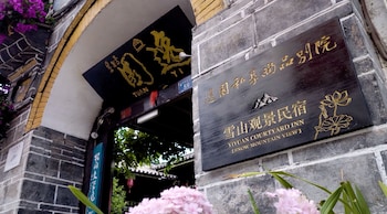 yiyuan snow mountain view historical naxi house